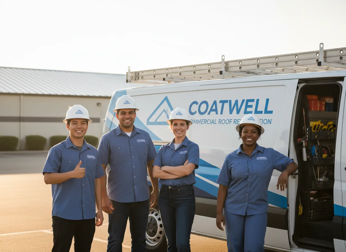 Commercial roof coating company in Shawnee, OH